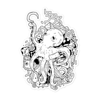 Three - Thirty - Three - Octopus Sticker