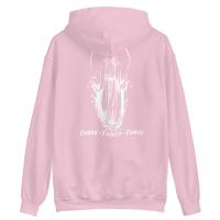 Three - Thirty - Three - White Logo "Snakes" Hoodie