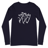 Three - Thirty - Three White 333 "Hand Style"  Long Sleeve